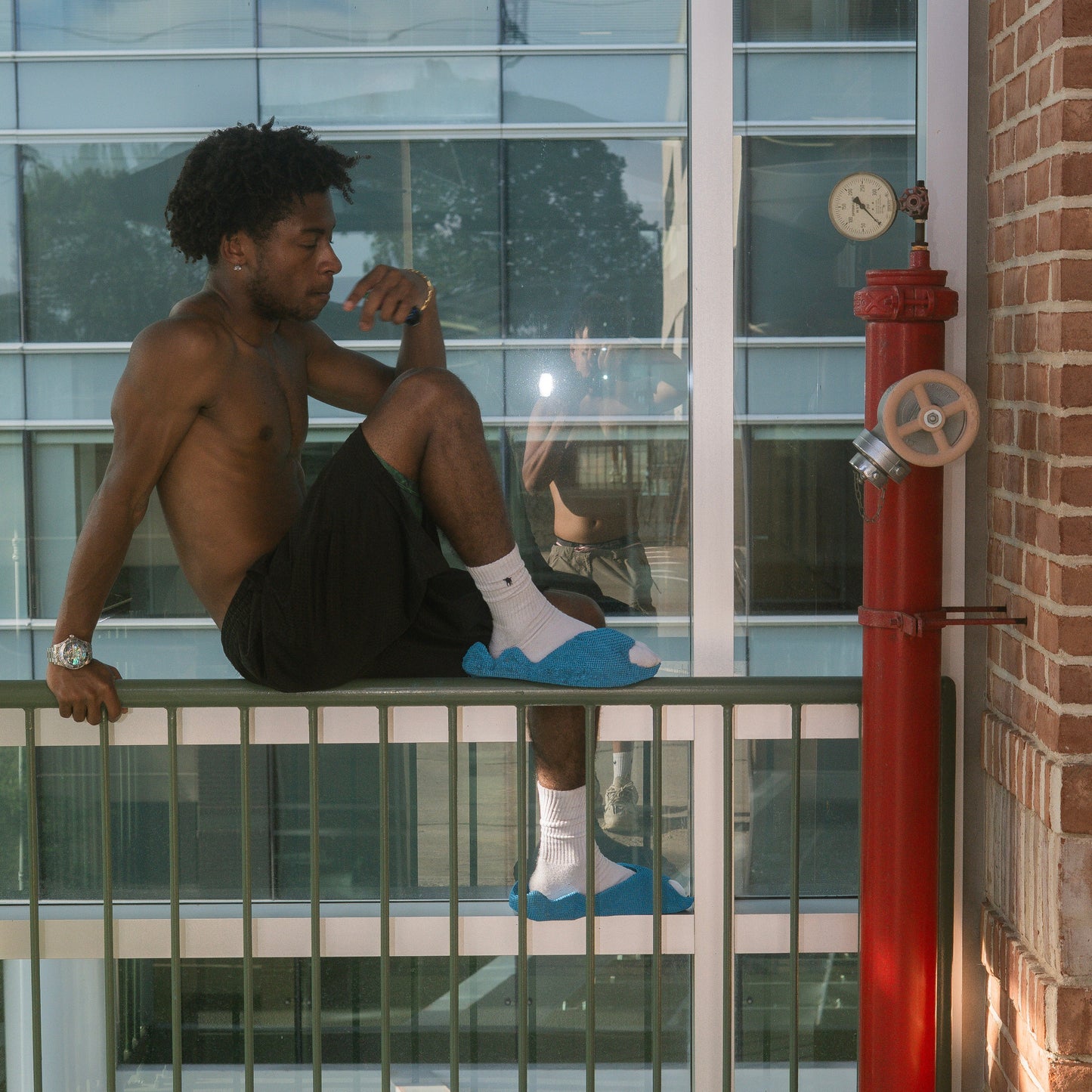 Wave Slides Blue