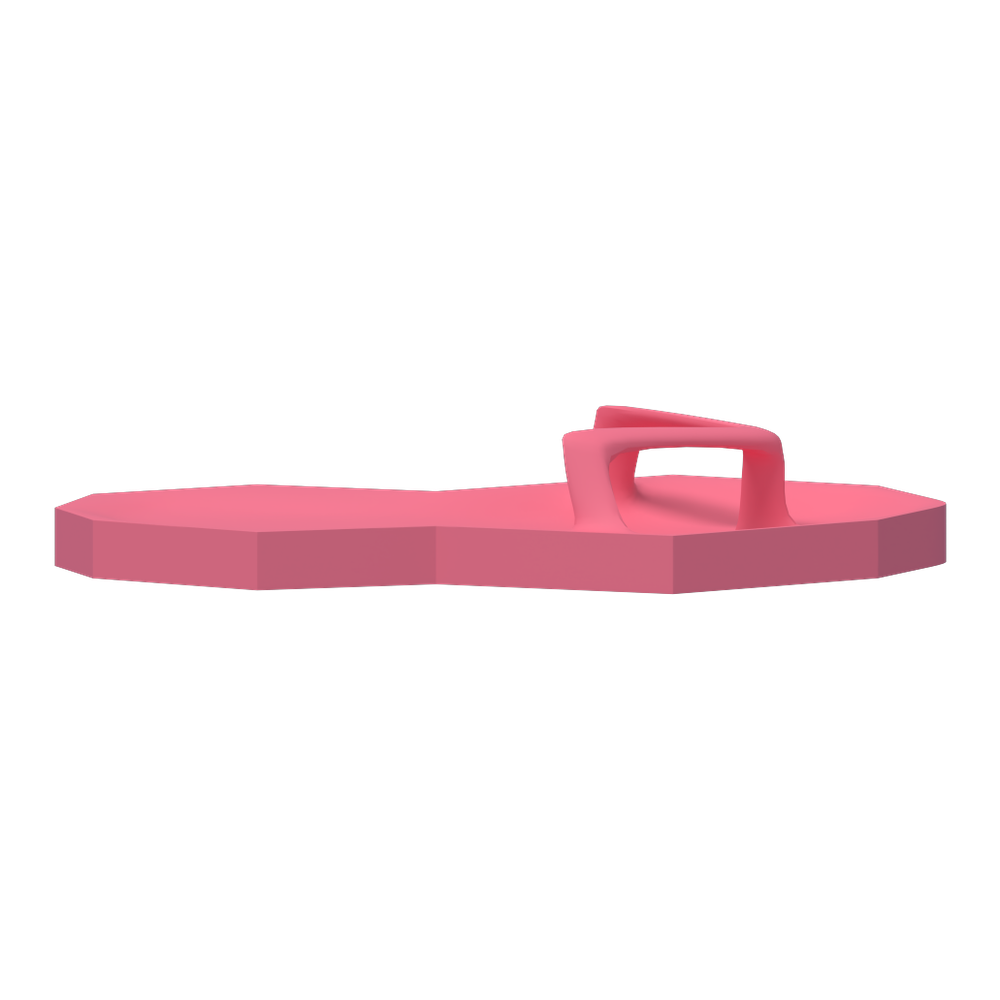 The shoe from the side